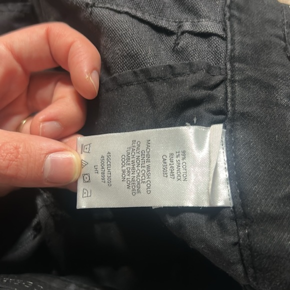 NWT JOE'S Jeans Calypso Paperbag Hi-Rise Tapered Ankle Jeans Black - Picture 9 of 9